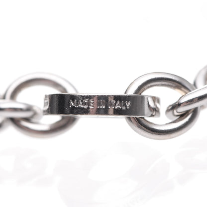 Bulgari 18K White Gold Link Bracelet 4 of 6