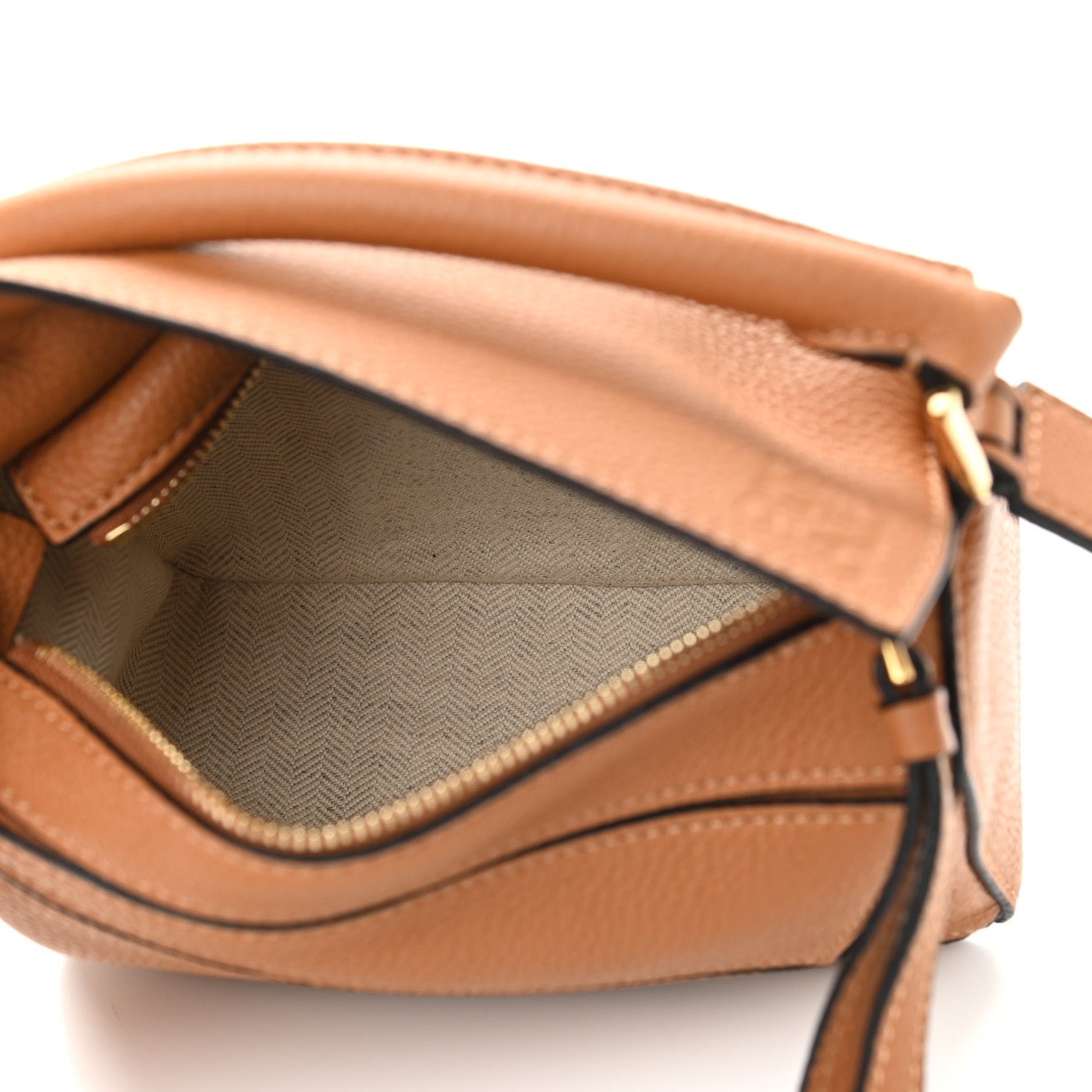 Loewe Calfskin Mini Puzzle Bag Light Caramel 5 of 10