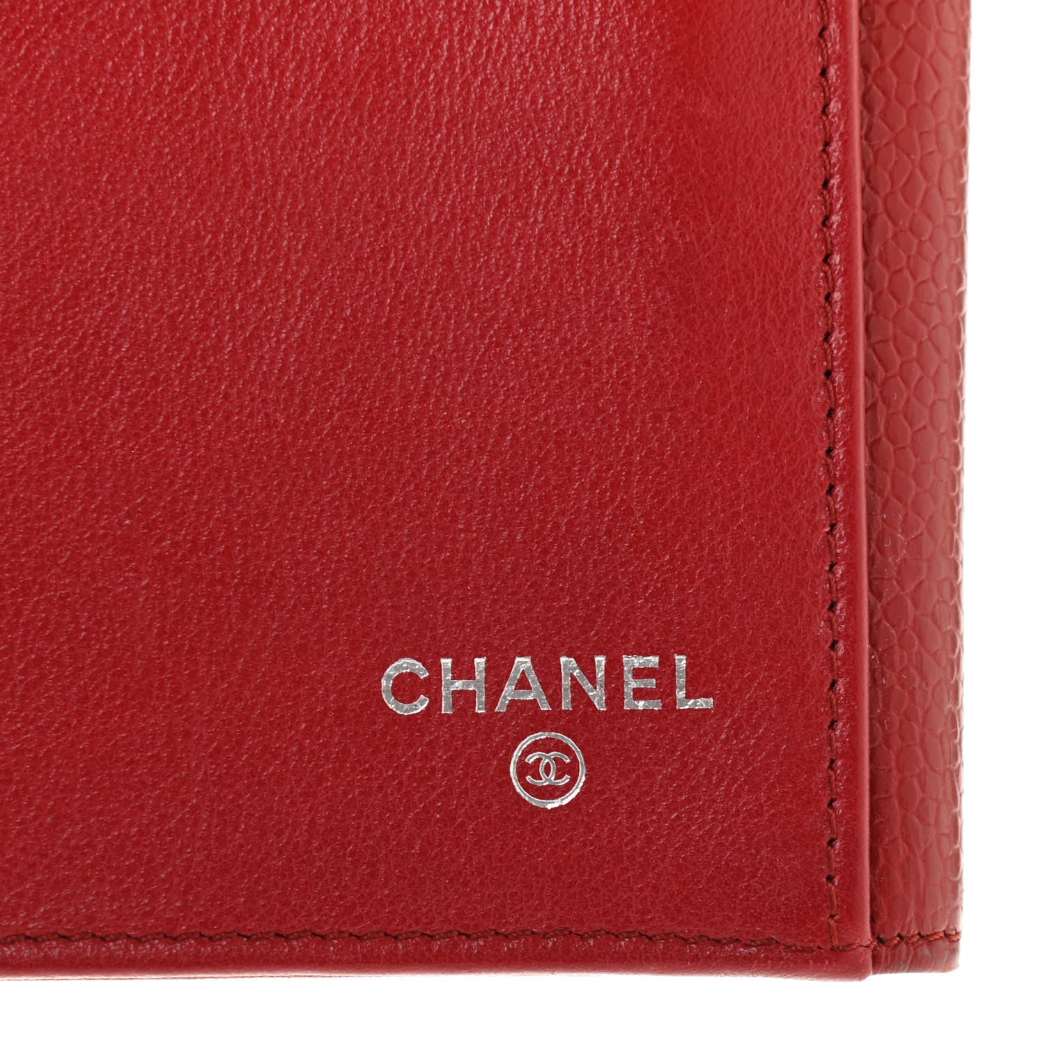 Chanel Caviar Timeless CC Large Flap Wallet Red 7 of 18