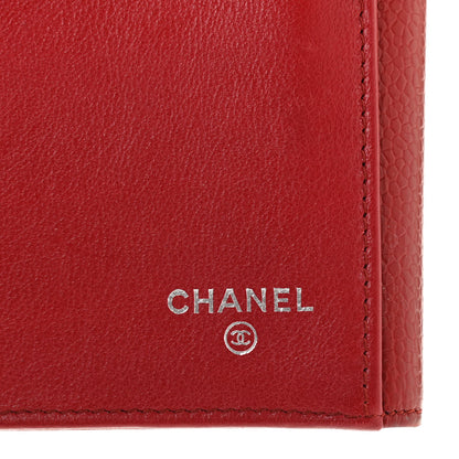 Chanel Caviar Timeless CC Large Flap Wallet Red 7 of 18
