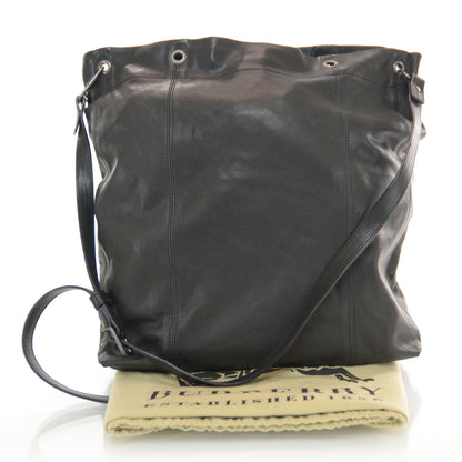 Burberry Leather Messenger Bag Black 3 of 7