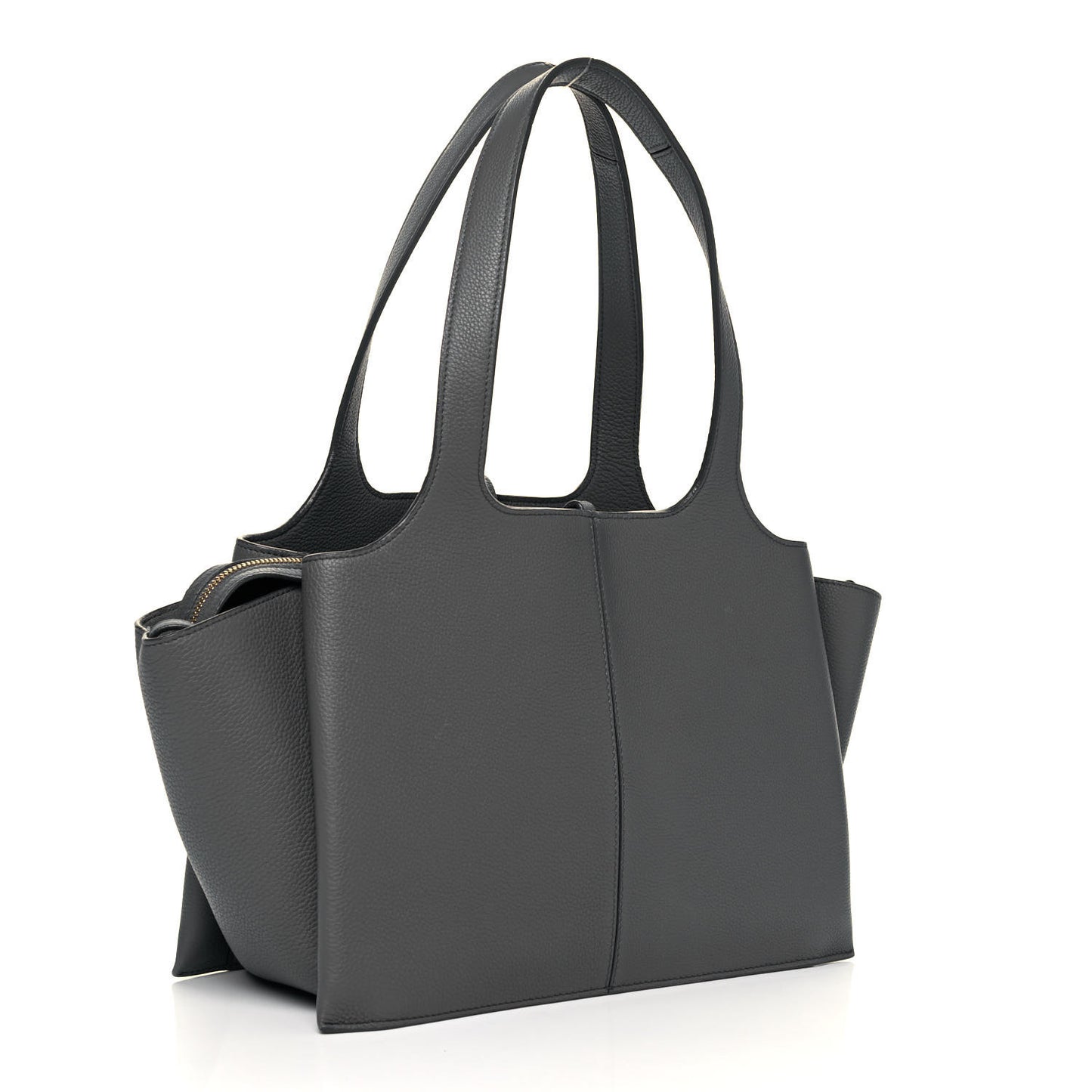 Baby Grained Calfskin Small Tri-Fold Bag