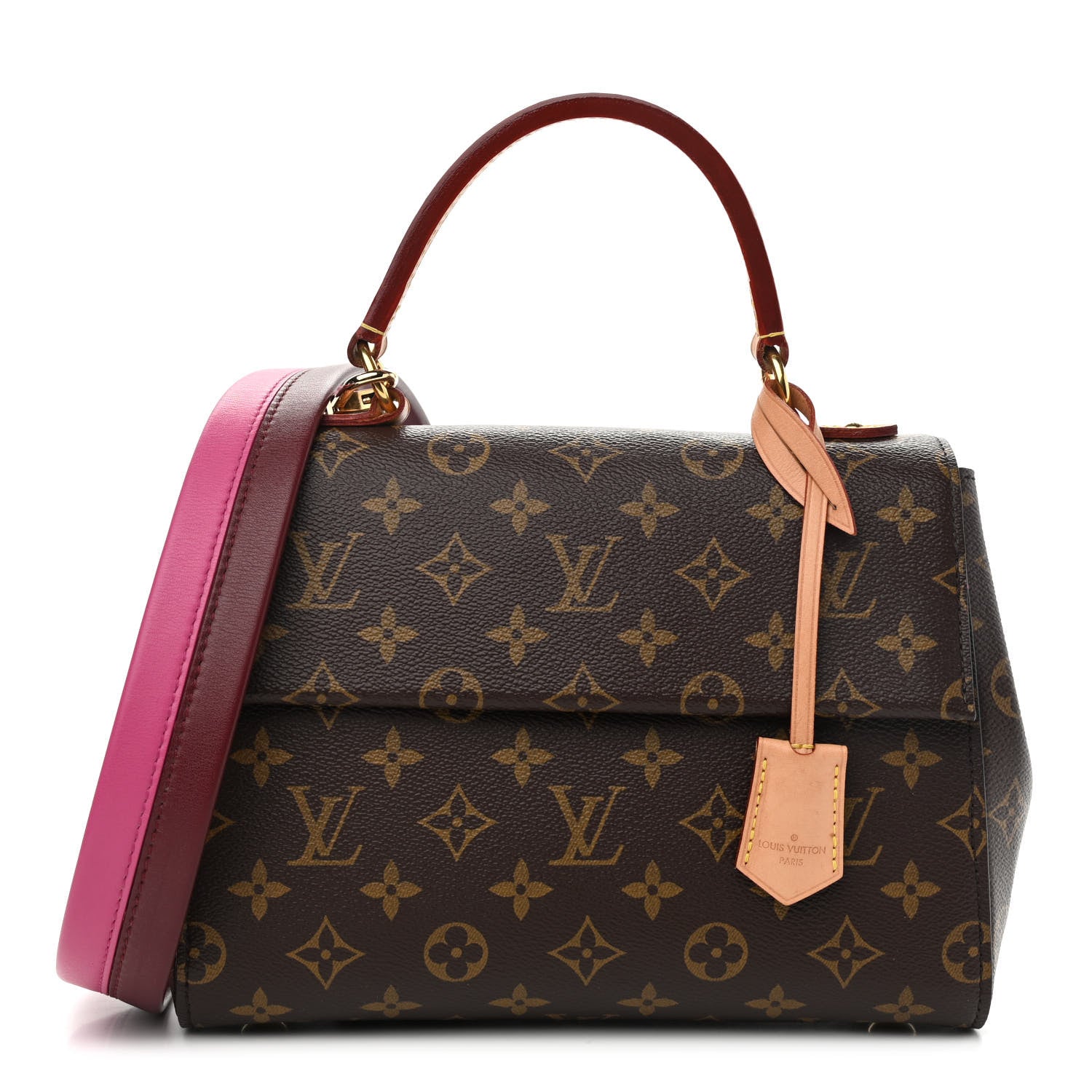 Louis Vuitton Monogram Cluny BB Bordeaux Fuchsia 1 of 8