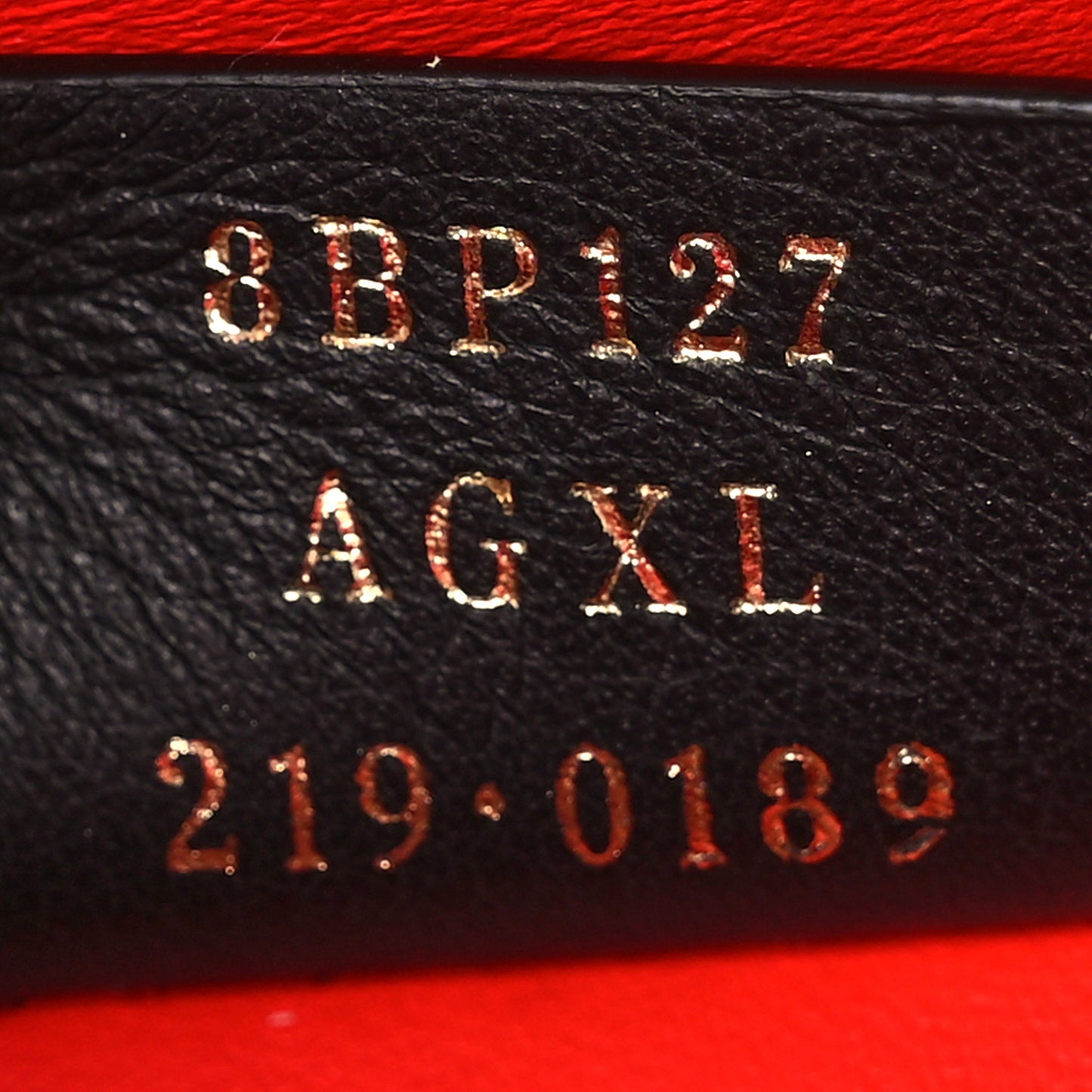 Velvet Marble Medium Fendi First Rosso Multicolor