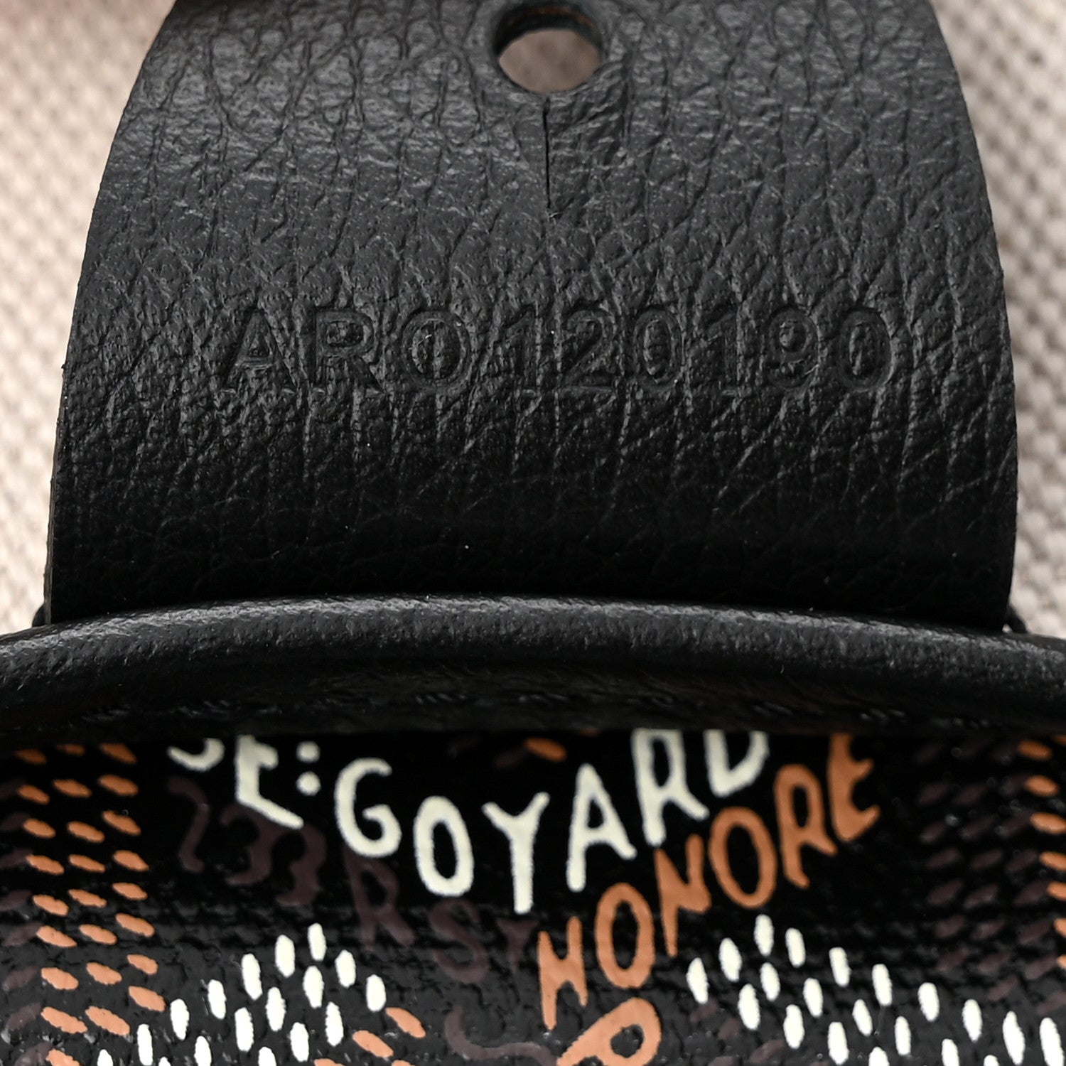 Goyard Goyardine Artois MM Black 7 of 10