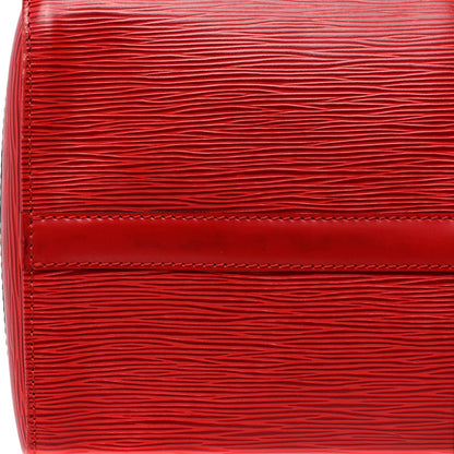 Louis Vuitton Epi Keepall 45 Castillan Red 19 of 21