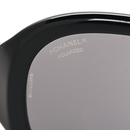 Chanel Acetate CC Pilot Sunglasses 5508 Black 7 of 8