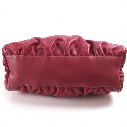 Gucci Guccissima Horsebit Hobo Red 4 of 13