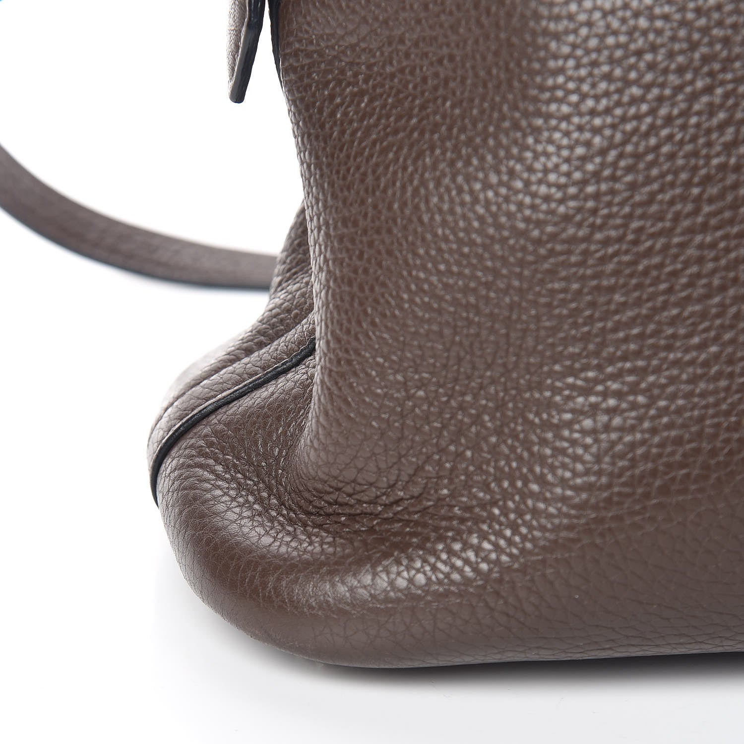 Hermes Taurillon Clemence Bolide 31 Chocolate 14 of 15