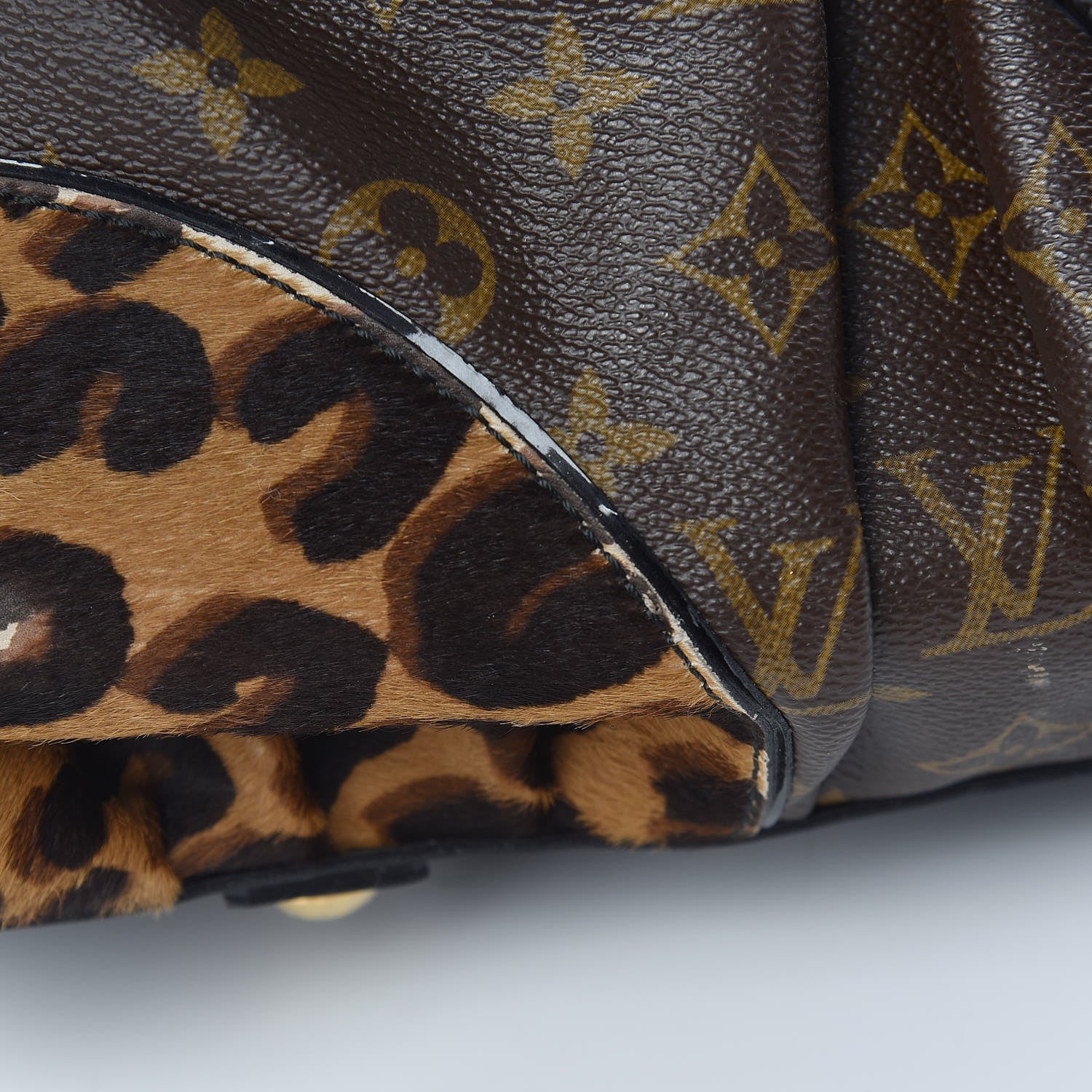 Louis Vuitton Monogram Leopard Adele 12 of 15
