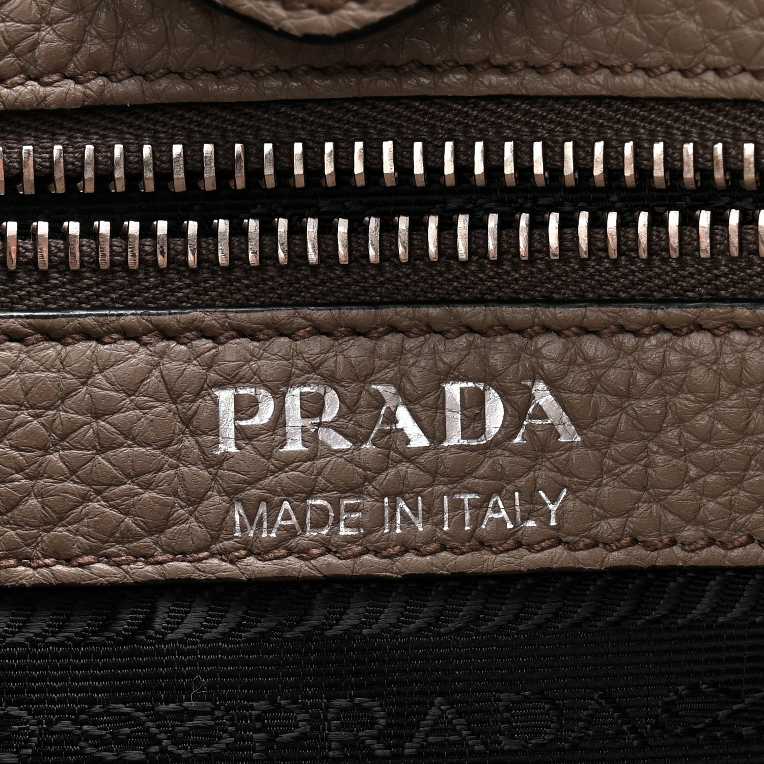 Prada Vitello Daino Soft Hobo Messenger Bag Argilla 6 of 12
