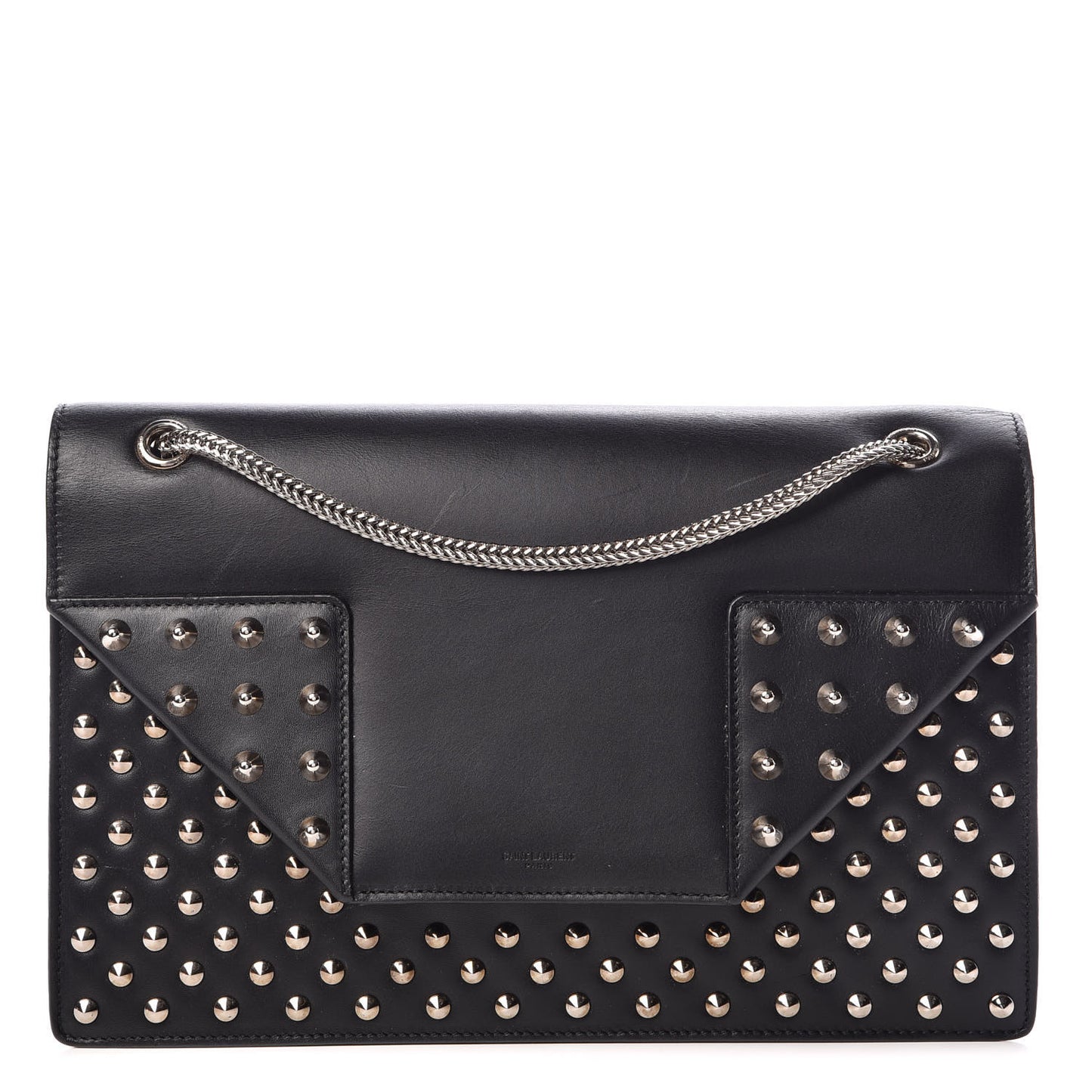 Calfskin Studded Medium Betty Black