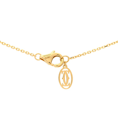 Cartier 18K Yellow Gold Diamond XS D'Amour Pendant Necklace 4 of 6