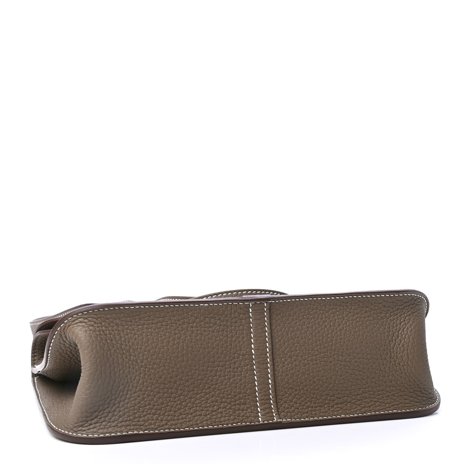 Hermes Taurillon Clemence Halzan 25 Etoupe 3 of 4