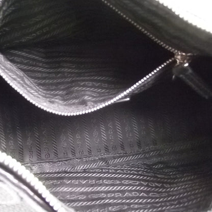 Prada Vitello Daino Shoulder Bag Black 8 of 8