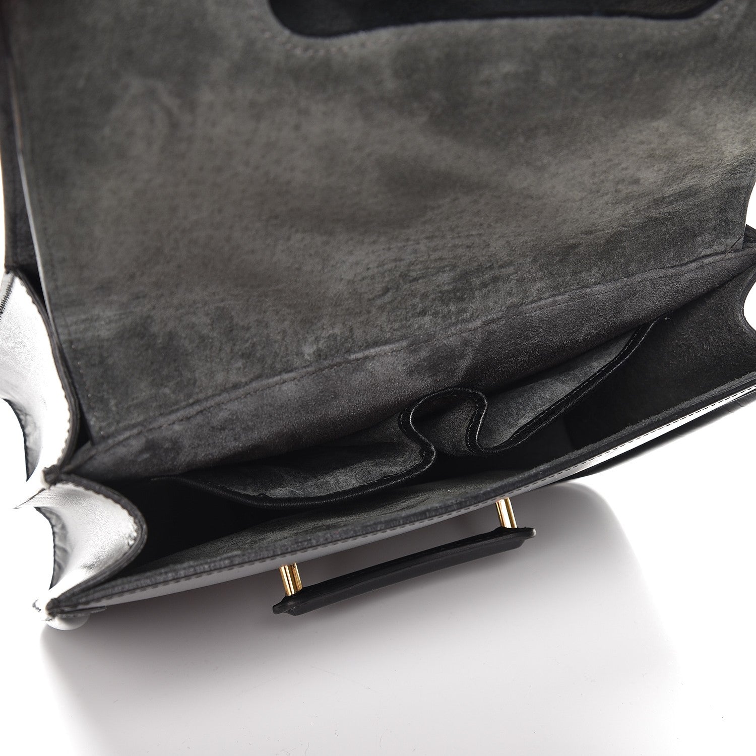 Alexander McQueen Calfskin Heroine Chain Satchel Black 6 of 10