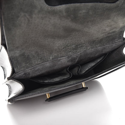 Alexander McQueen Calfskin Heroine Chain Satchel Black 6 of 10
