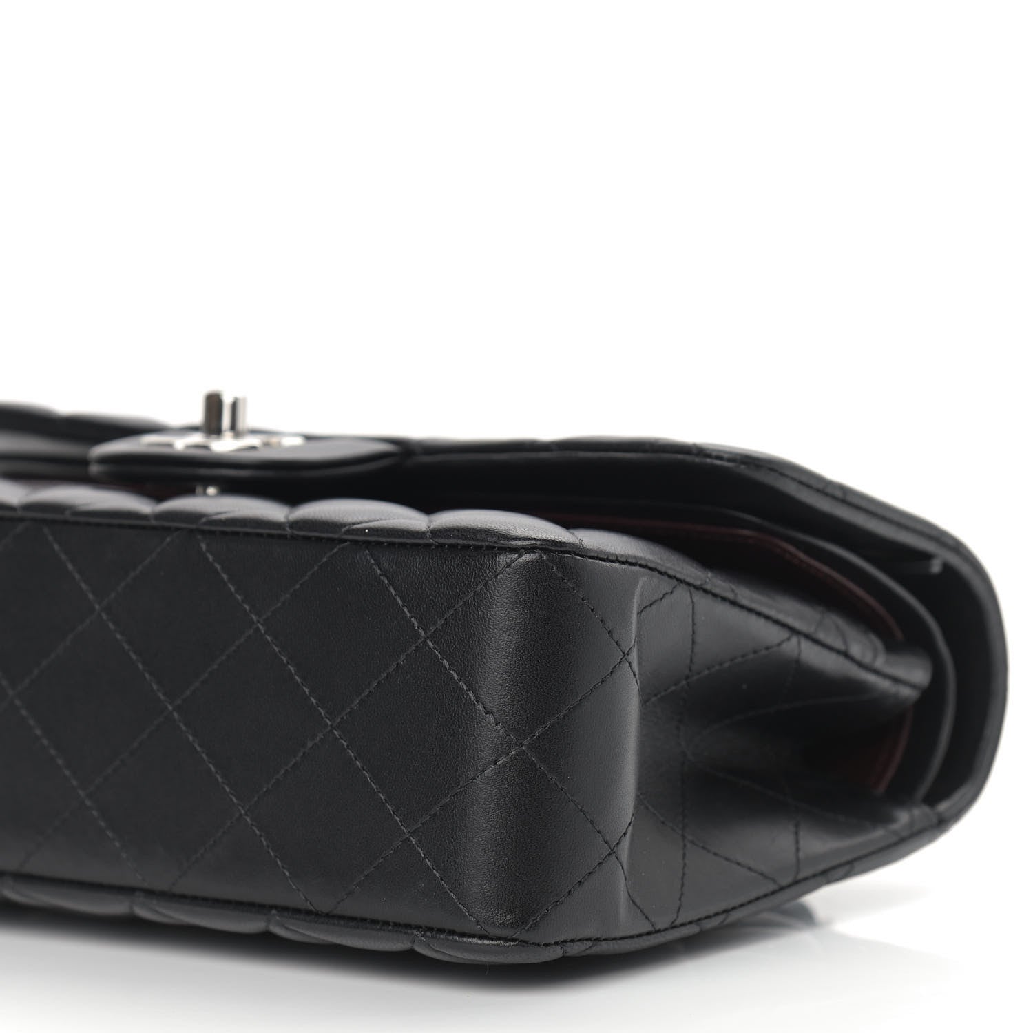 Chanel Lambskin Quilted Small Double Flap Black 9 of 9