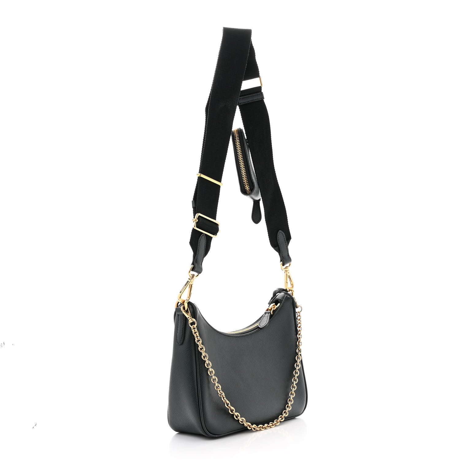 Prada Saffiano Lux Re-Edition 2005 Shoulder Bag Smeraldo 3 of 15