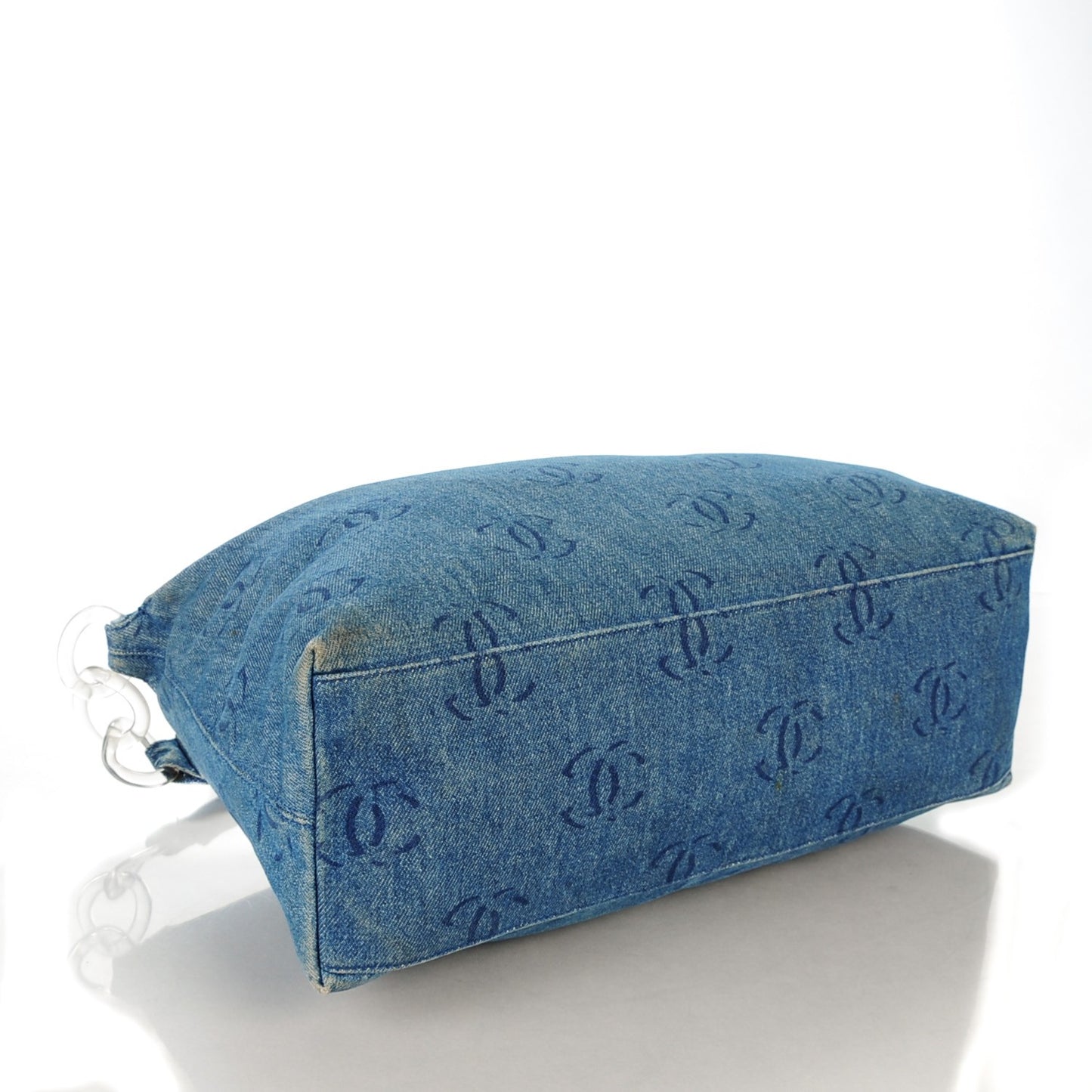 Denim CC Hobo Dark Blue