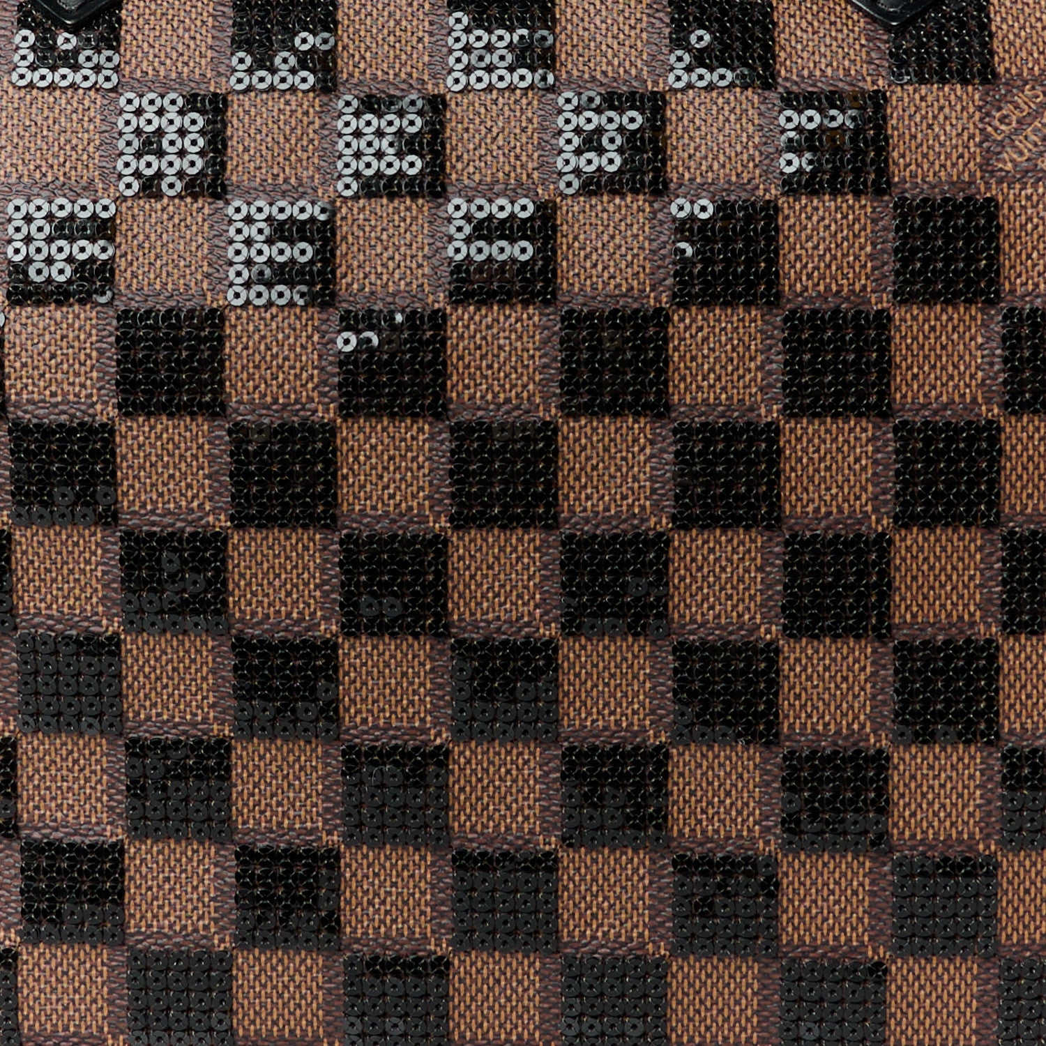 Louis Vuitton Damier Paillettes Speedy 30 Black 9 of 11