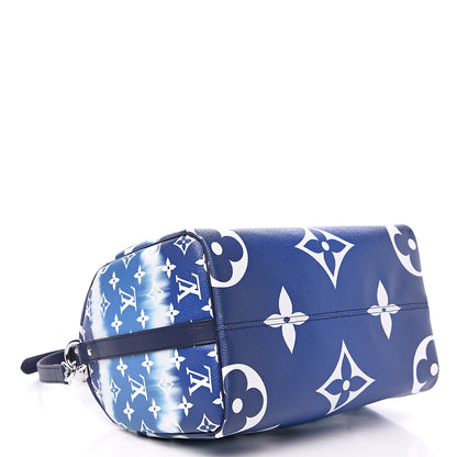 Louis Vuitton Monogram Escale Speedy Bandouliere 30 Blue 3 of 8
