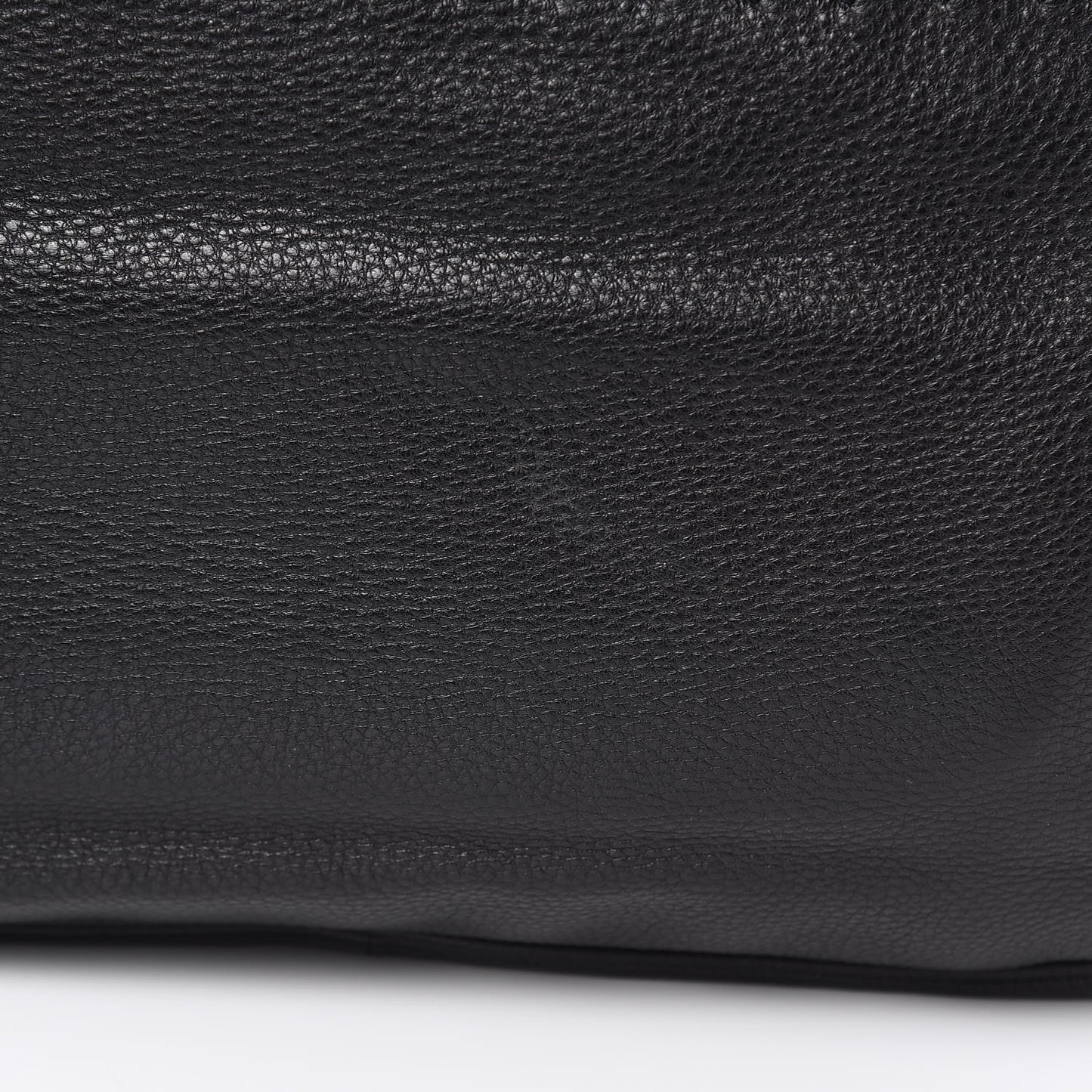 Cervo Intrecciato Shoulder Bag Black