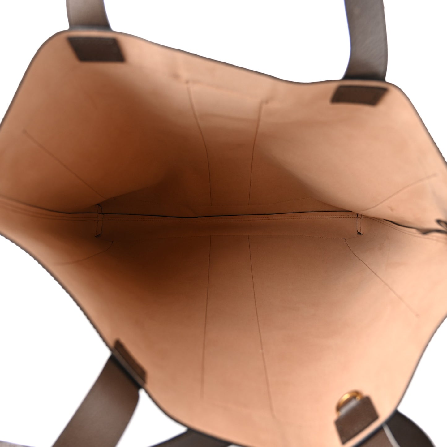 GG Supreme Monogram Web Large Ophidia Vertical Shopping Tote Brown