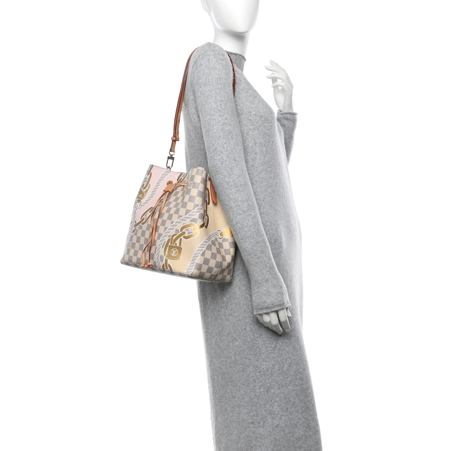 Damier Azur Nautical Neonoe MM