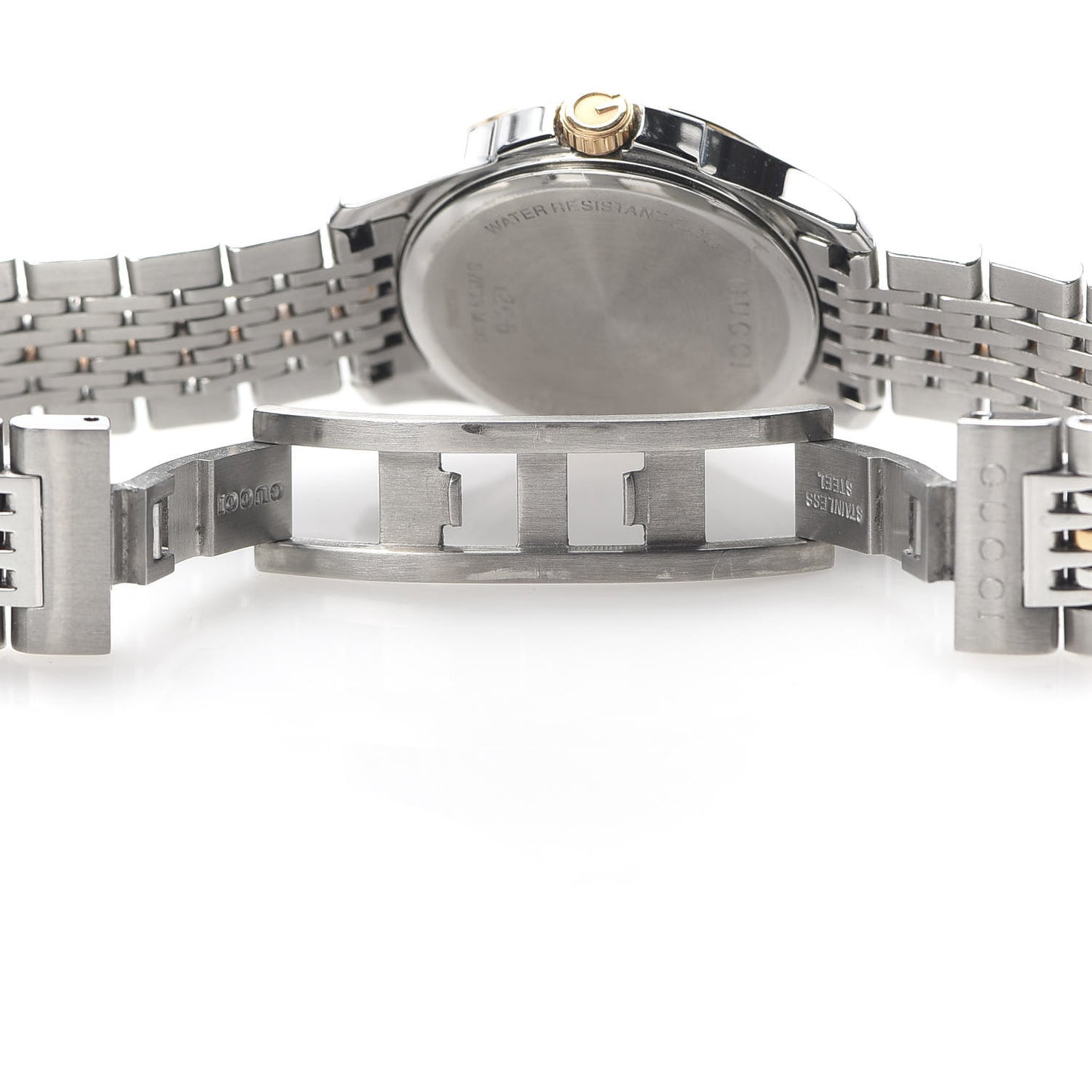 Stainless Steel Diamond 27mm 126.5 G-Timeless Quartz Watch White