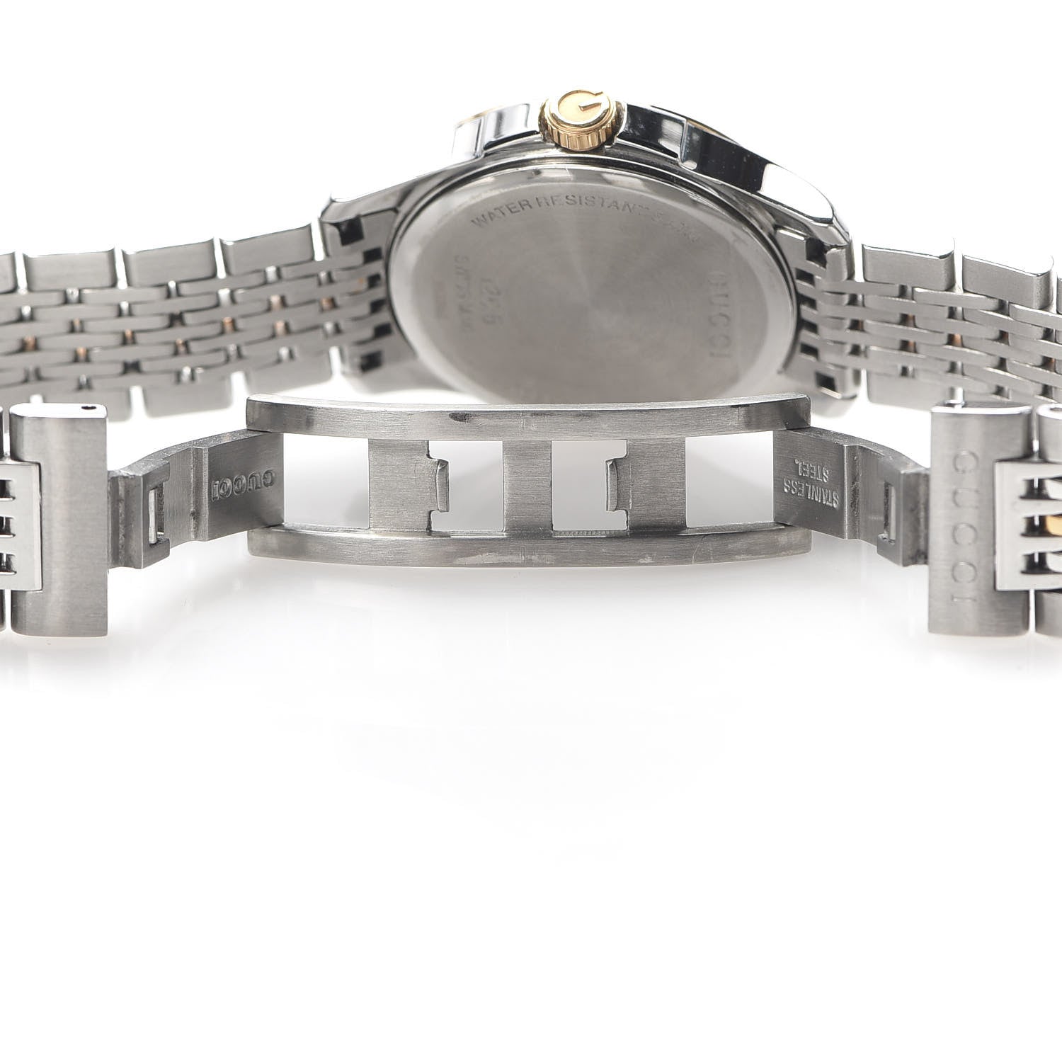 Gucci Stainless Steel Diamond 27mm 126.5 G-Timeless Quartz Watch White 6 of 7