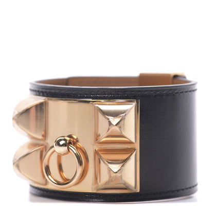 Hermes Box Collier de Chien CDC Bracelet T3 Black 1 of 8