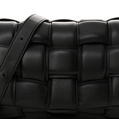 Bottega Veneta Nappa Maxi Intreccio Padded Cassette Crossbody Bag Black 7 of 9
