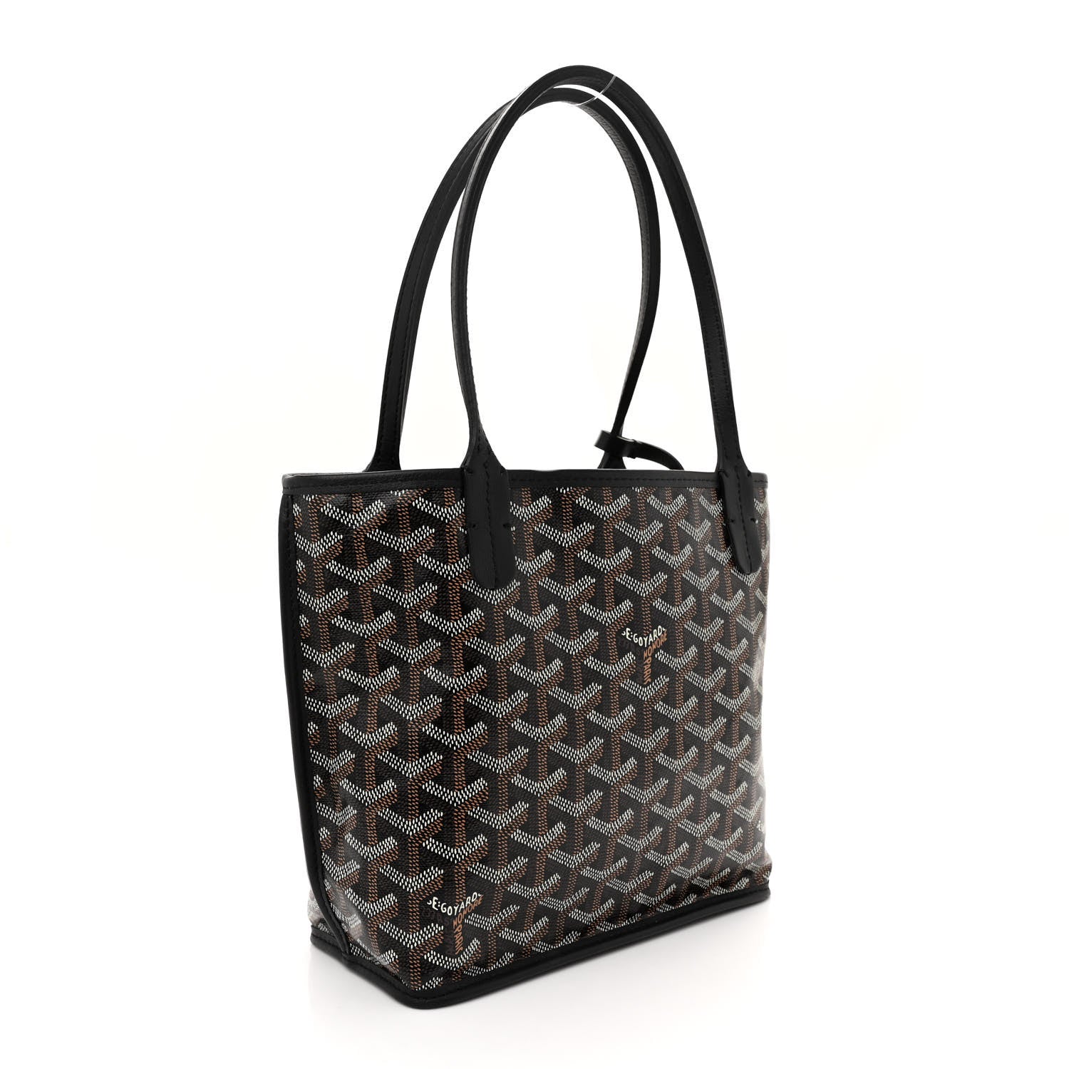 Goyard Goyardine Reversible Mini Anjou Black 5 of 16
