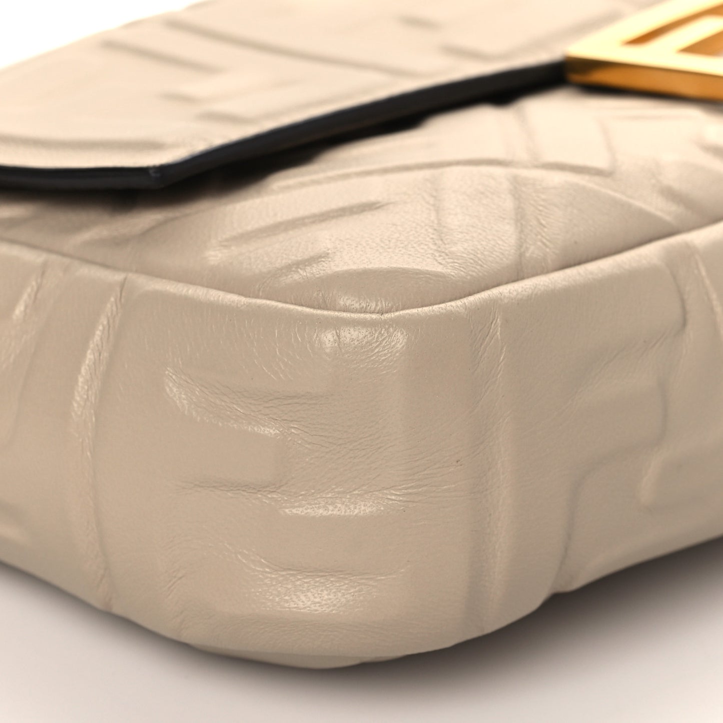 Nappa FF 1974 Embossed Baguette Nuvola