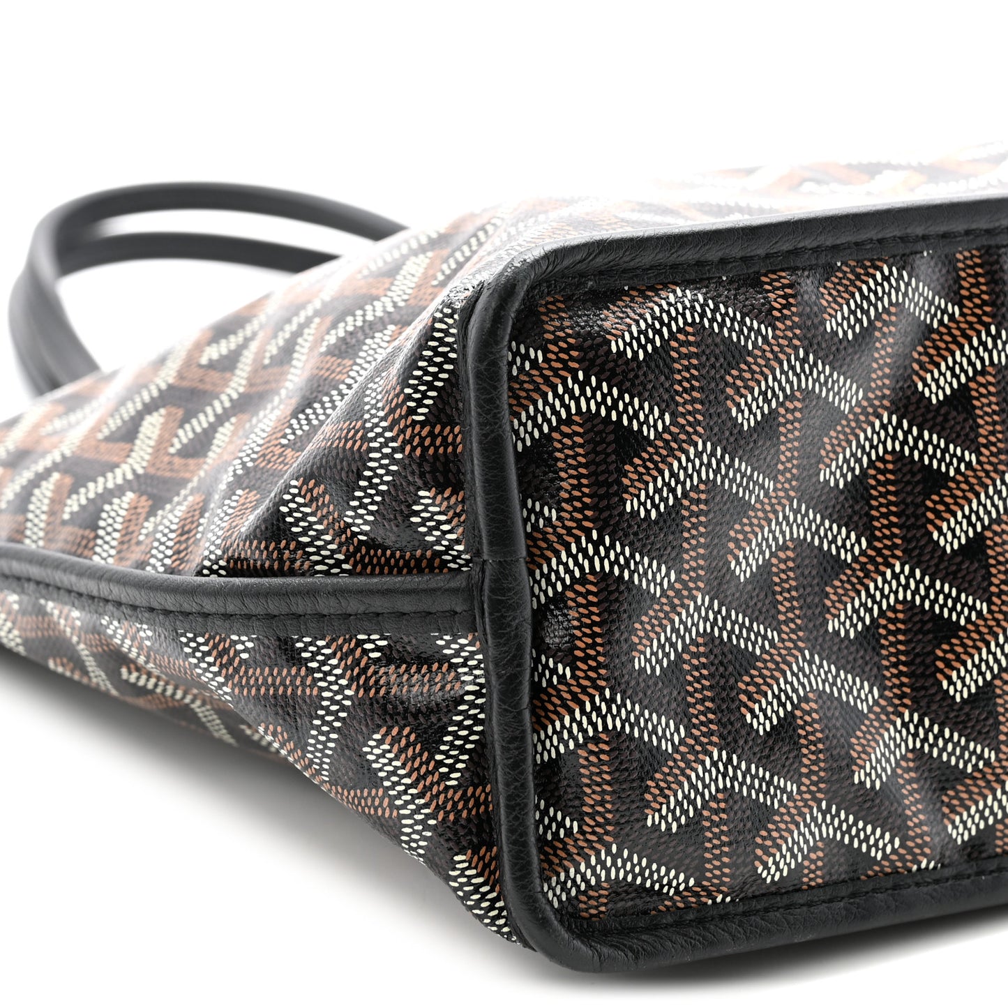 Goyardine Reversible Mini Anjou Black