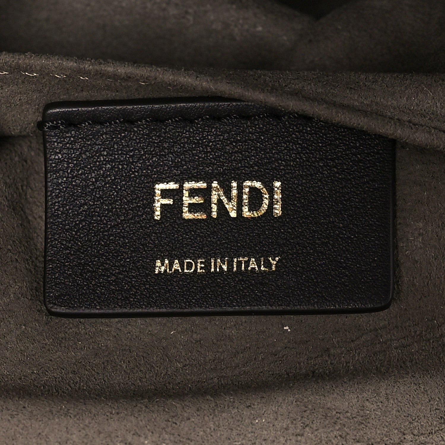 Fendi Glazed Fabric Vitello Century FF 1974 Stamp Patch Mini Double F Crossbody Bag Mogano Panna Fragola 6 of 10