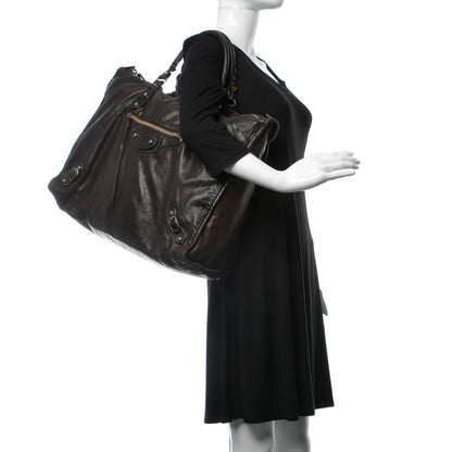 Balenciaga Agneau Classic Hardware Weekender 2 of 26