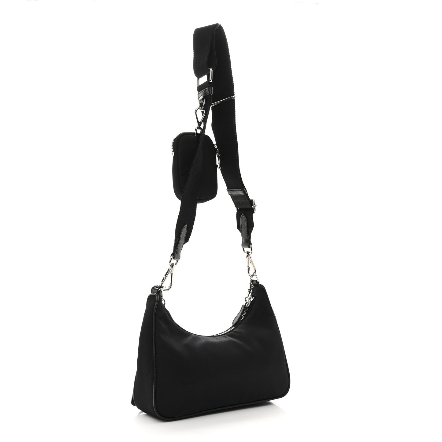 Nylon Re-Edition 2005 Shoulder Bag Black