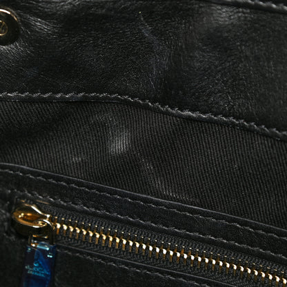 Valentino Garavani Vitello Lovestud Shoulder Bag Black 10 of 19
