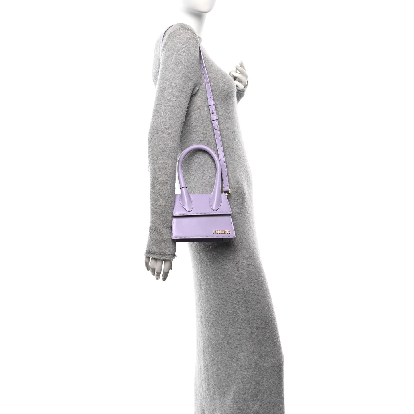 Smooth Calfskin Le Chiquito Moyen Lilac