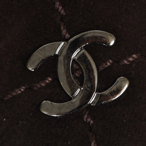 Chanel Suede Booties 37.5 Brown 7 of 10