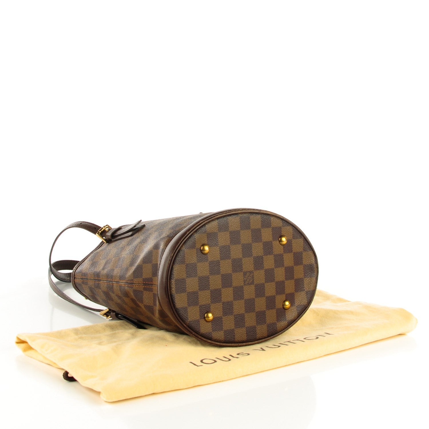 Louis Vuitton Damier Ebene Marais Bucket 23 4 of 8