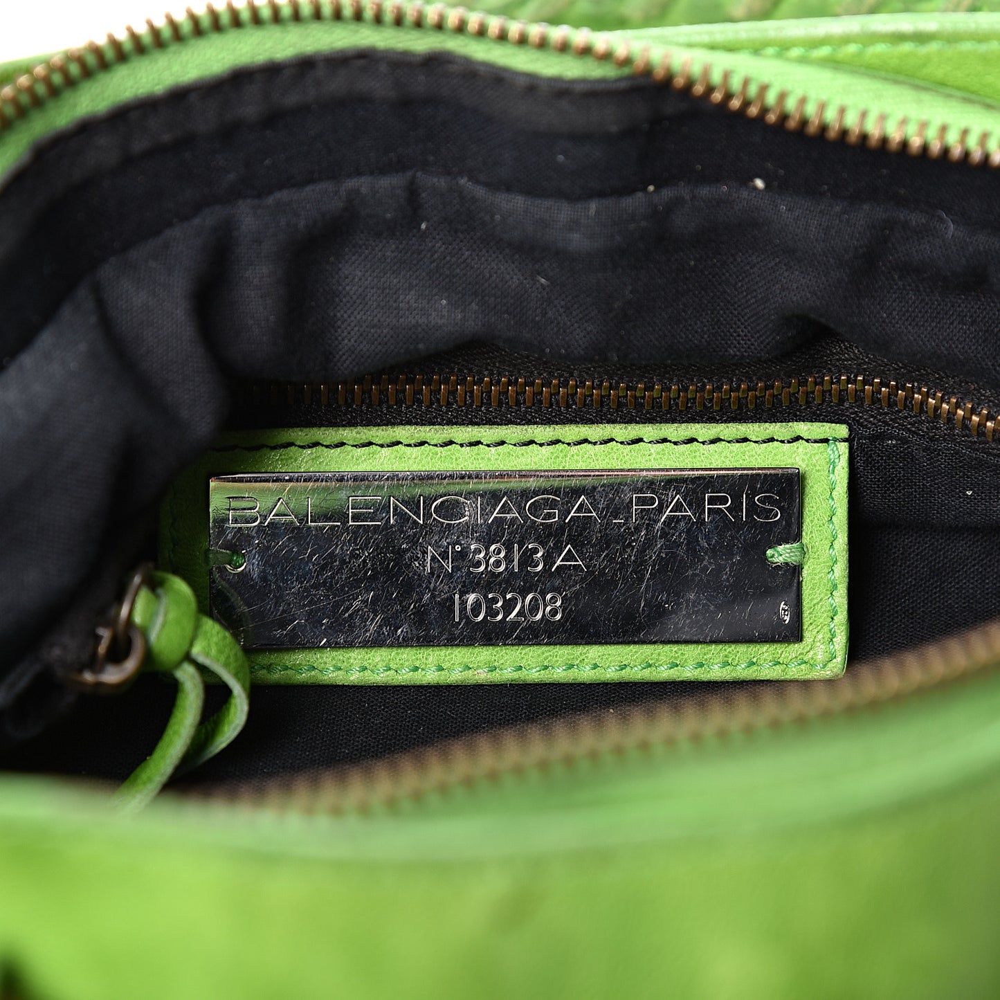 Agneau Classic Hardware First Apple Green