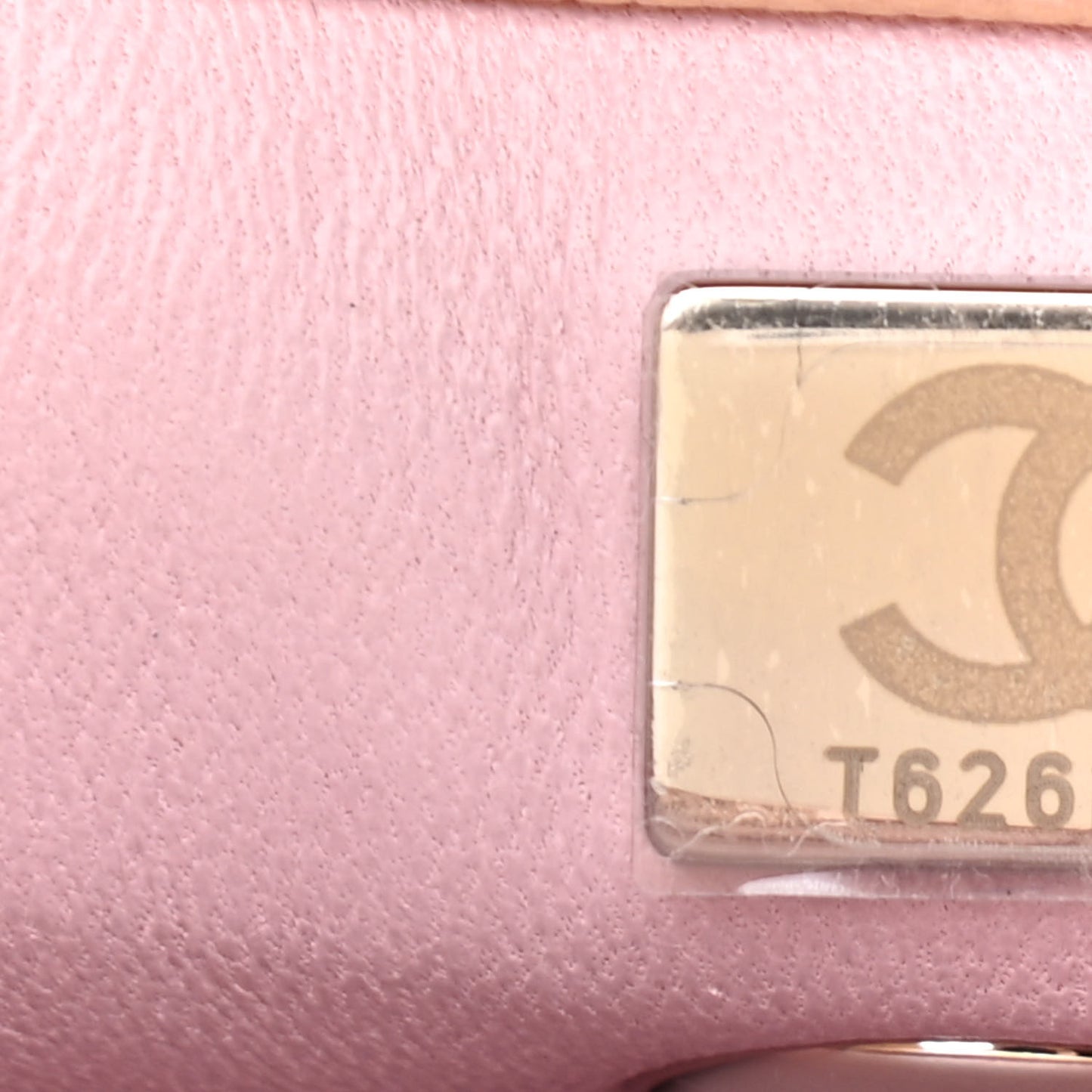 Iridescent Caviar Quilted Mini Coco Handle Flap Pink