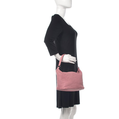 Bottega Veneta Nappa Intrecciato Small Shoulder Bag Watteau 2 of 12