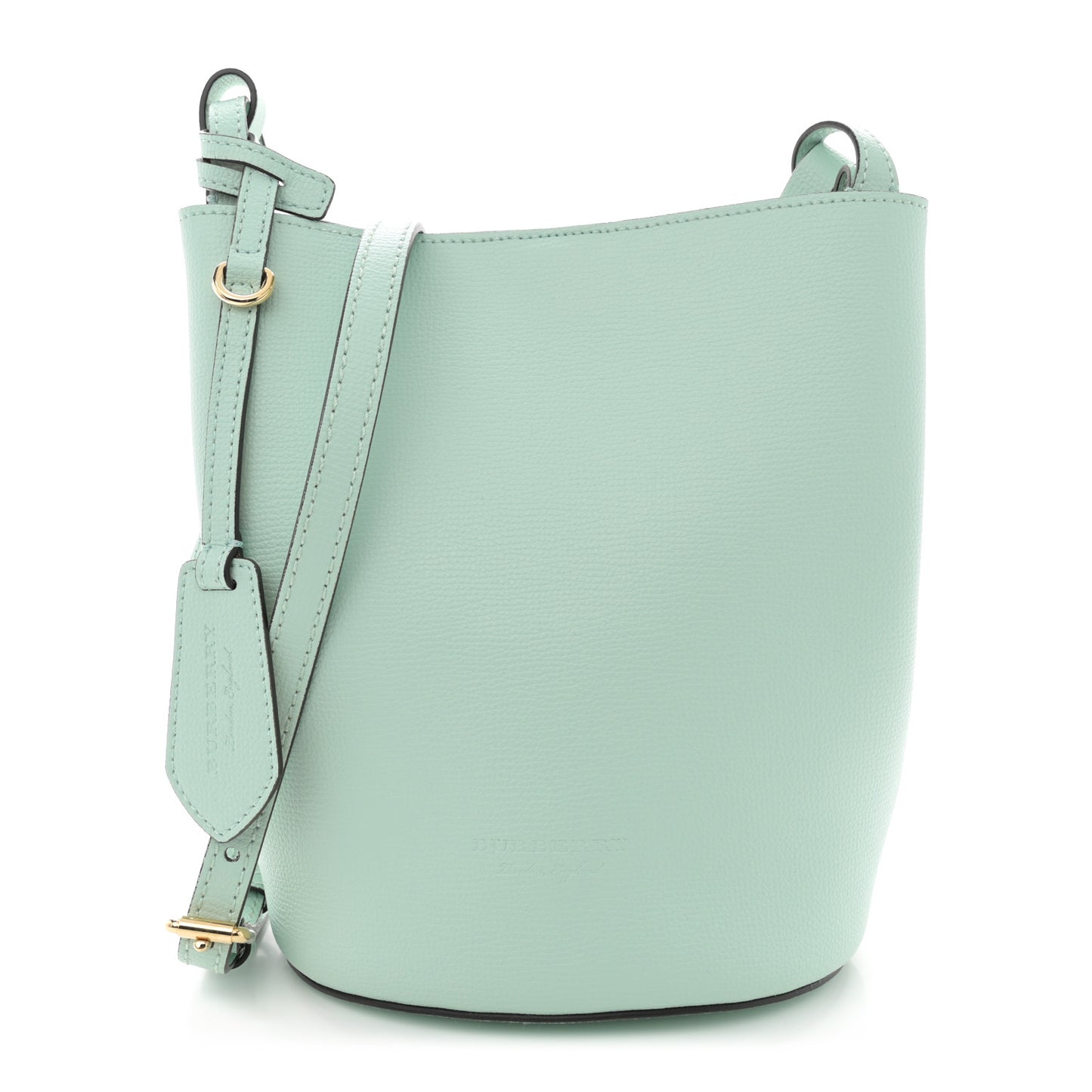 Calfskin Small Lorne Bucket Crossbody Pale Opal
