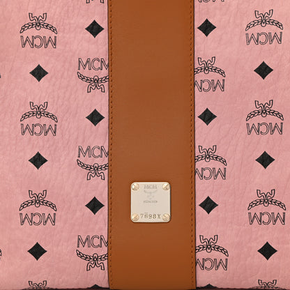 MCM Visetos Medium Klara Hobo Soft Pink 9 of 13