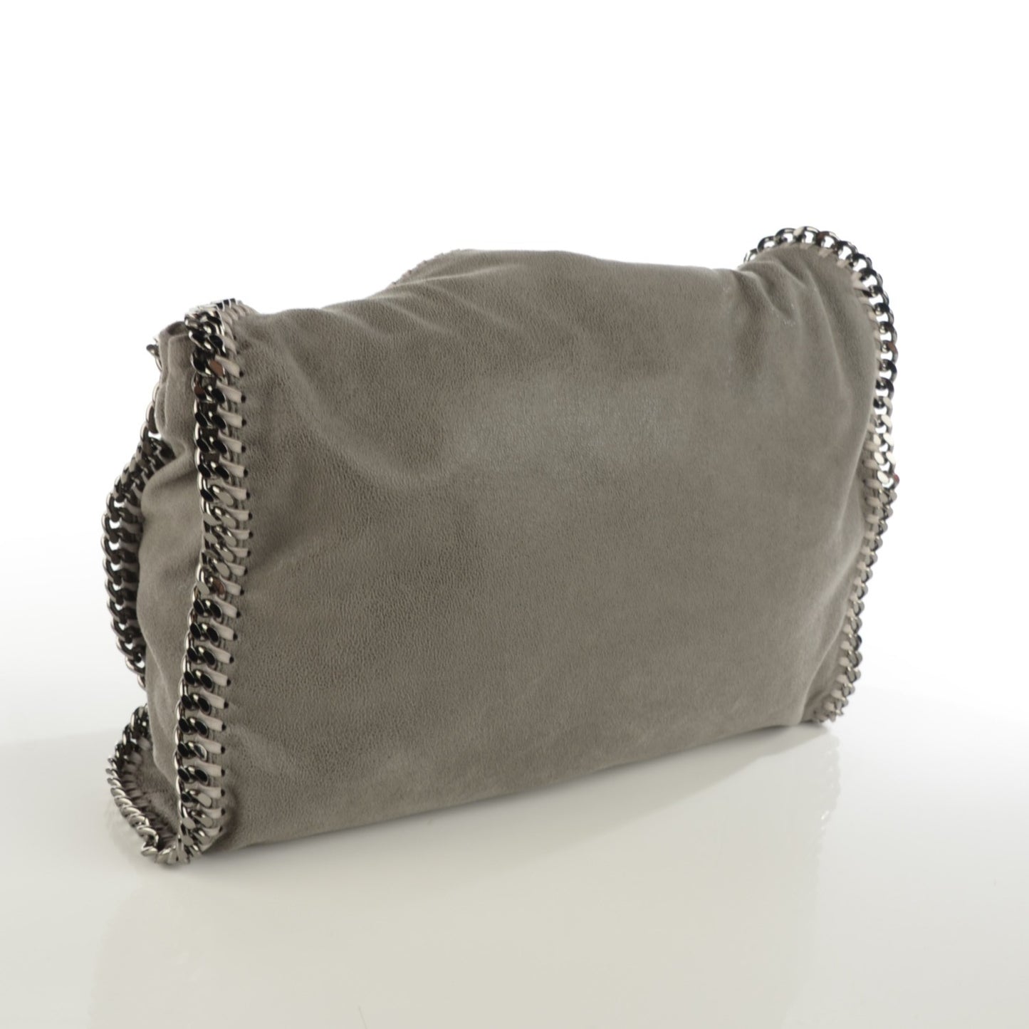 Shaggy Deer Small Falabella Tote Grey