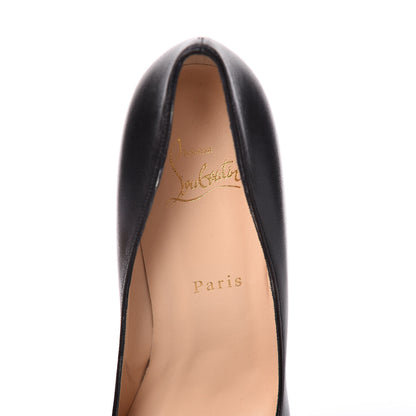 Christian Louboutin Shiny Nappa Pigalle Plato 100 Pumps 39 Black 6 of 10